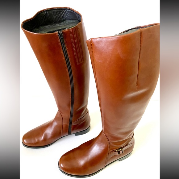HOGL Shoes - Högl - The Austrian Quality Shoe Brand - Shiny Calfskin Leather Riding Boots